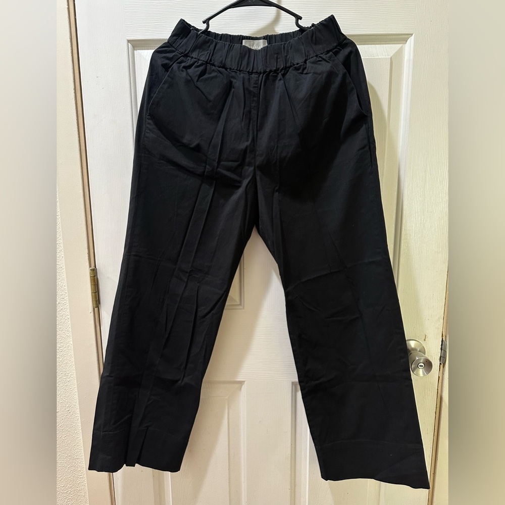 Everlane Black Straight-Leg Pants